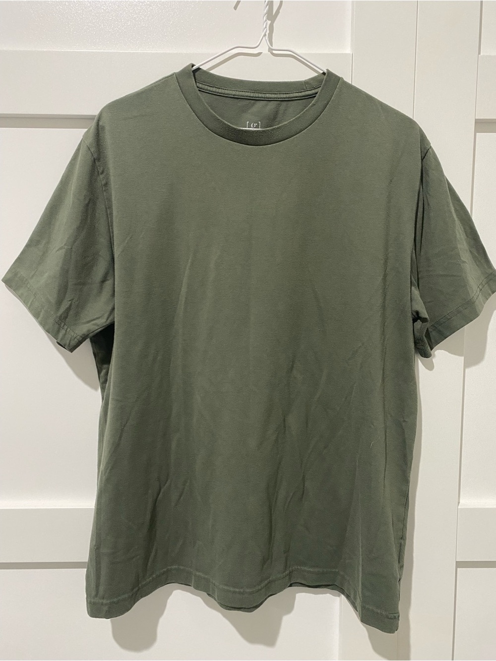 George Olive Green Short Sleeve Crew Neck T-Shirt